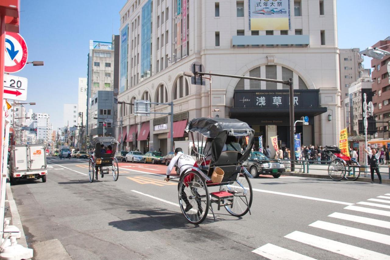 Ikidane Residential Hotel Asakusabashi Токио Экстерьер фото